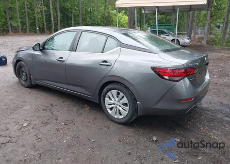 2020 Nissan Sentra S Xtronic Cvt из США, поврежденный, VIN 3N1AB8BV3LY291838